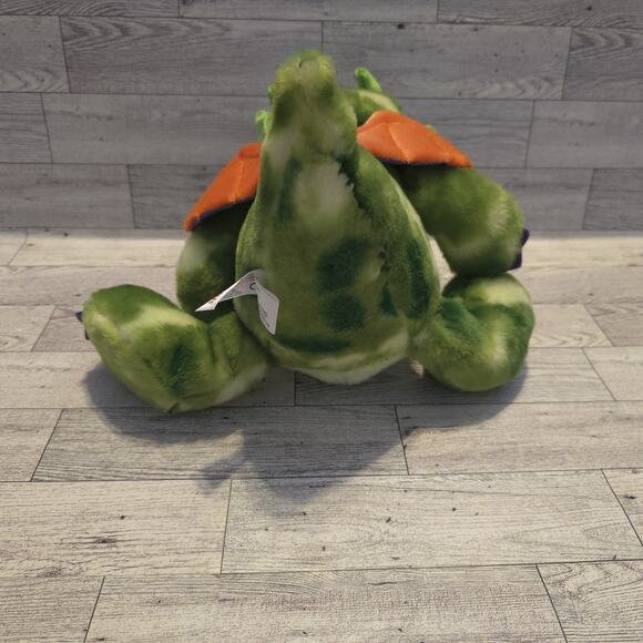 Aurora Plush Legendary Friends Green Dragon Plush Ohen Braveheart Stuffed Toy 9" - Picture 5 of 11